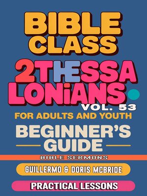 cover image of Bible Class for Adults and Youth